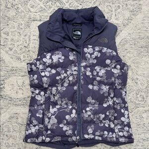 The North Face Women's Floral Vest - Dark Purple